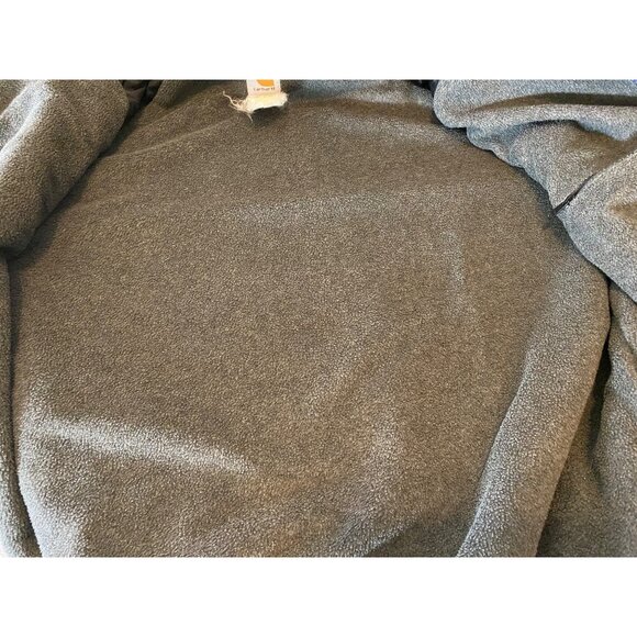 Carhartt Blue Insulated Jacket Zip Closure & Pockets Fleece XL - Picture 5 of 11